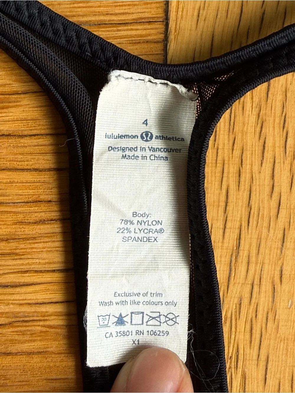 lululemon athletica black one